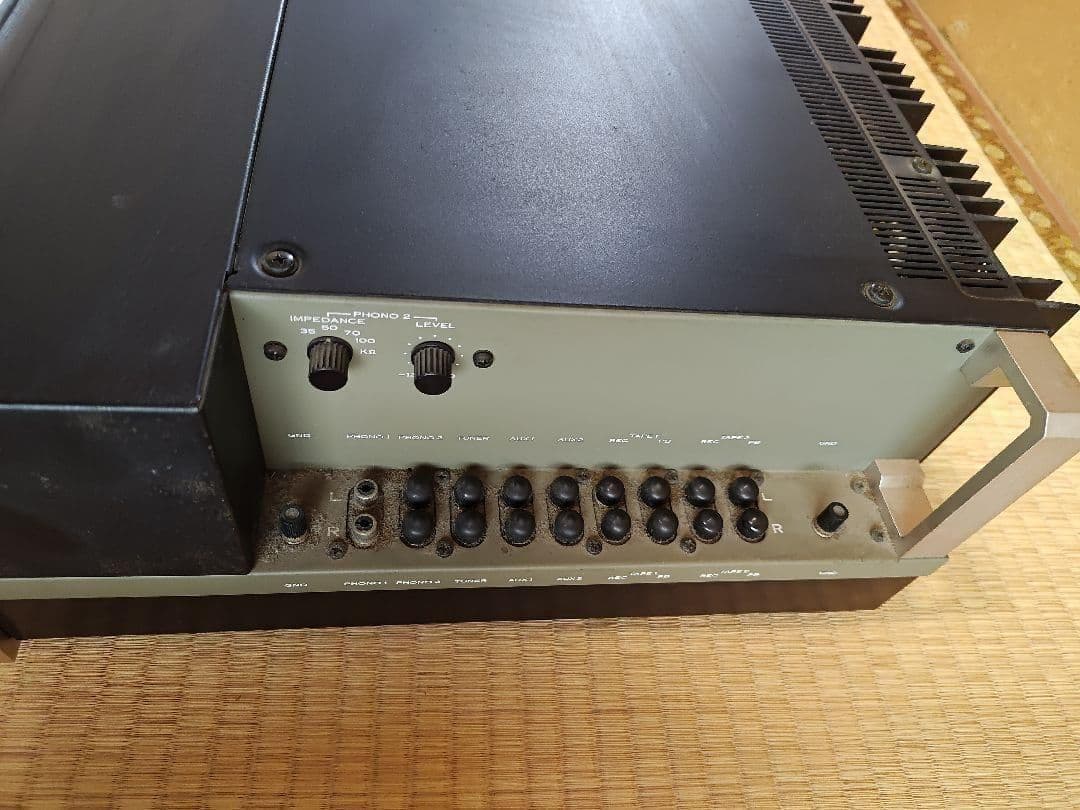 Pioneer アンプ本体 シルバー仕上げ