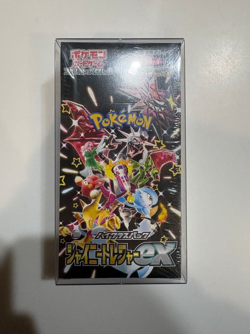 ポケモンカード　シャイニートレジャーex未開封BOX シュリンク付き