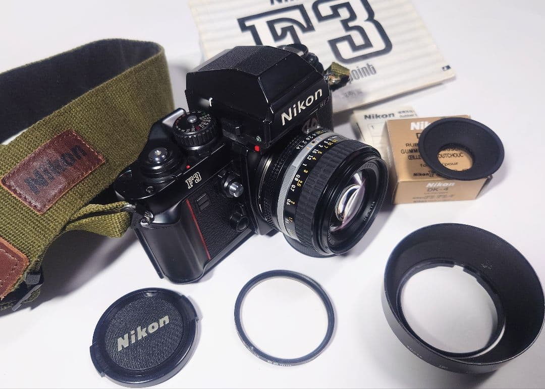 【良品】Nikon F3 HP ニコン NIKKOR 50mmF1.4付