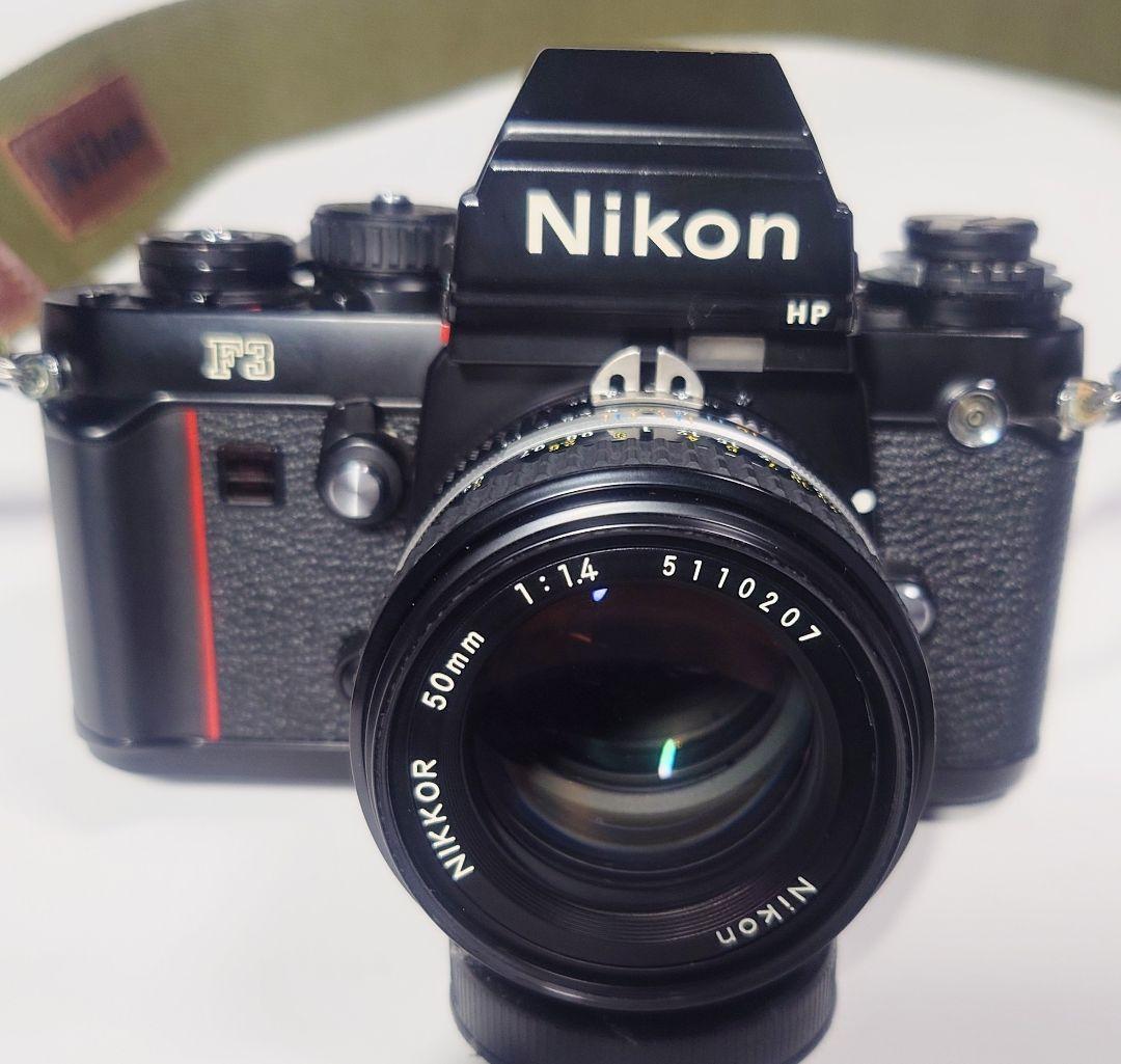 【良品】Nikon F3 HP ニコン NIKKOR 50mmF1.4付