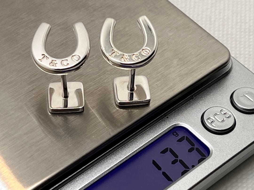 c460 希少　美品　ティファニー　ホースシュー　カフス　カフリンクス　925蹄