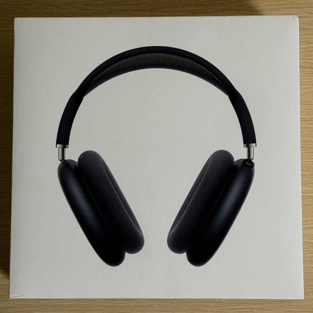 Apple AirPods Max (USB-C)ミッドナイト　クリアカバー付き