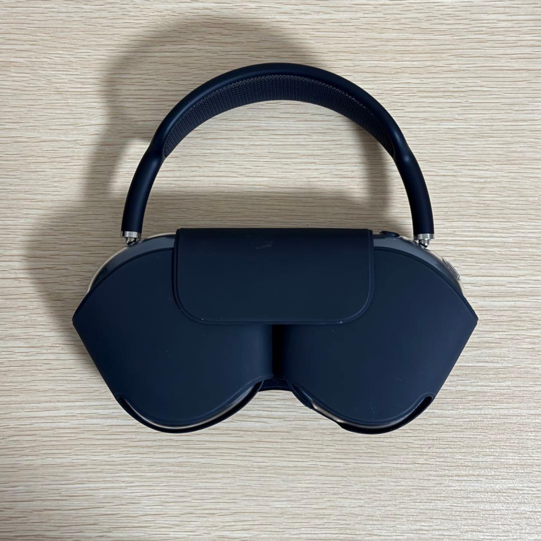 Apple AirPods Max (USB-C)ミッドナイト　クリアカバー付き