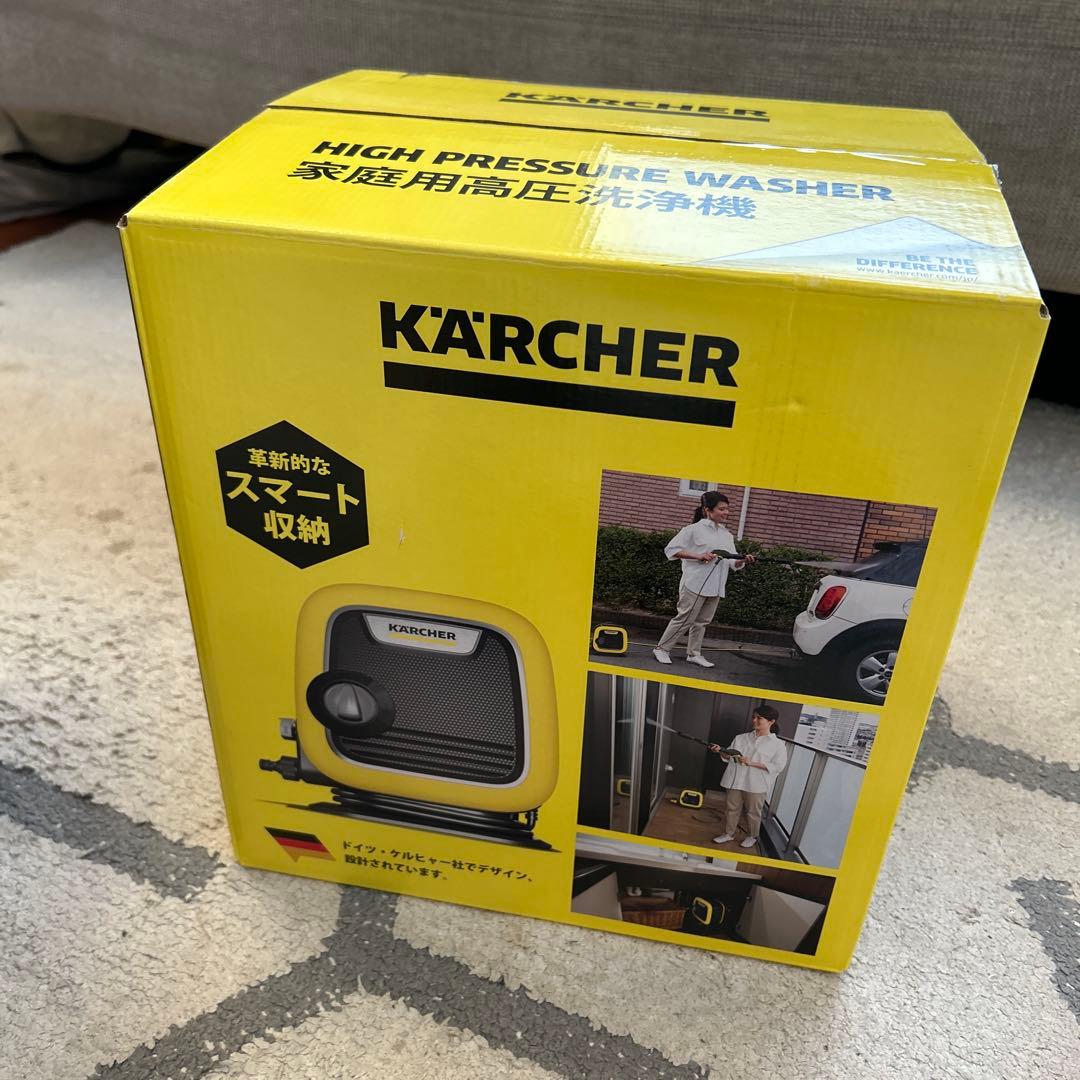 【専用収納BOX付】ケルヒャー K MINI 家庭用高圧洗浄機
