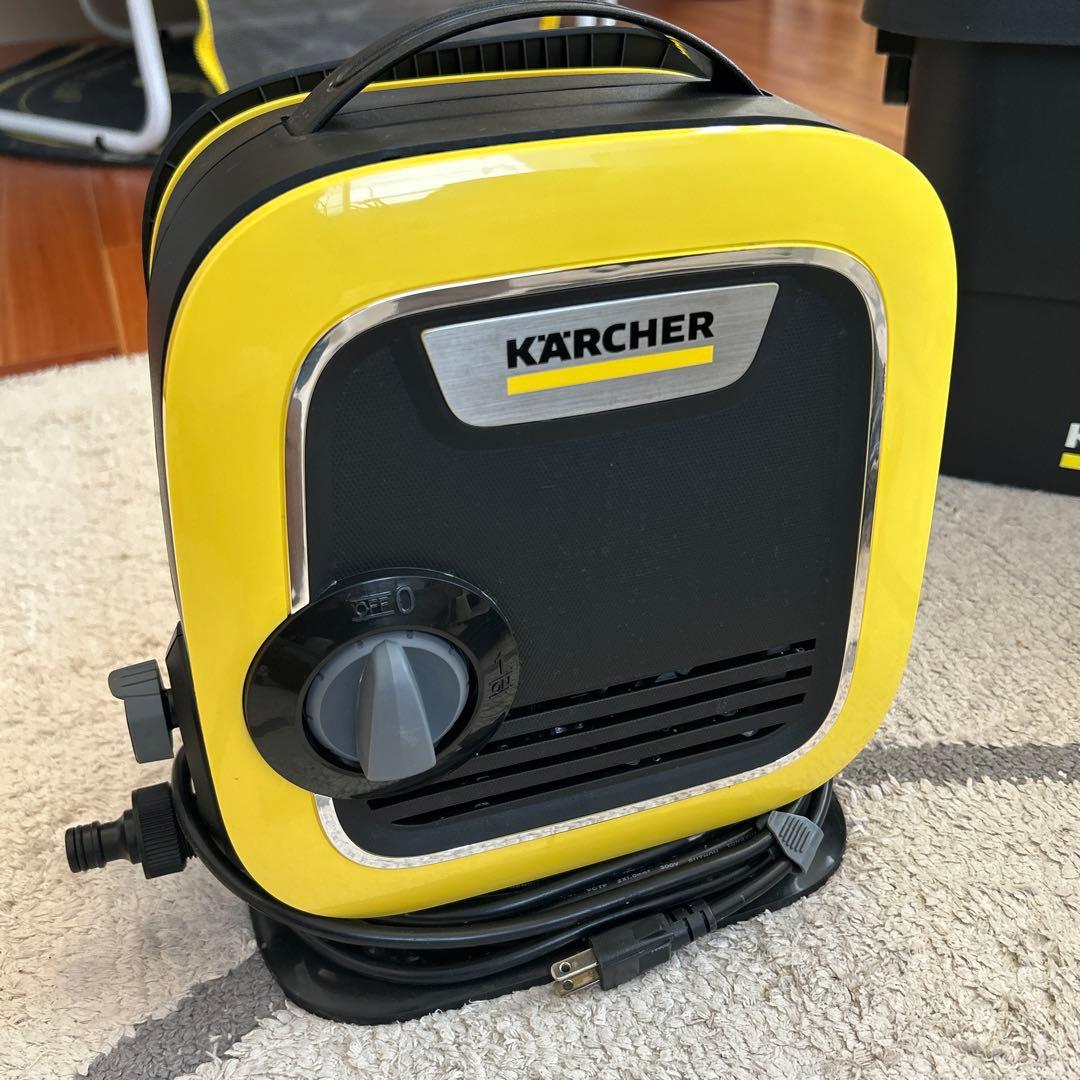 【専用収納BOX付】ケルヒャー K MINI 家庭用高圧洗浄機