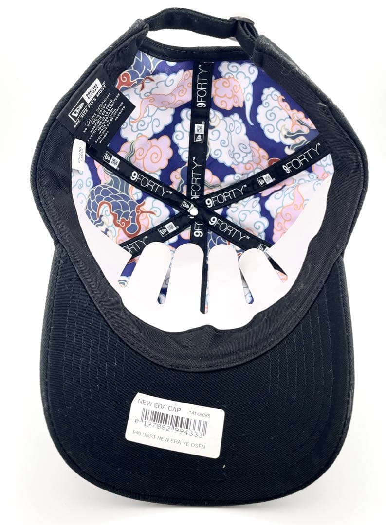 【国内未発売】NEW ERA 9FORTY ドラゴン刺繍キャップ 黒