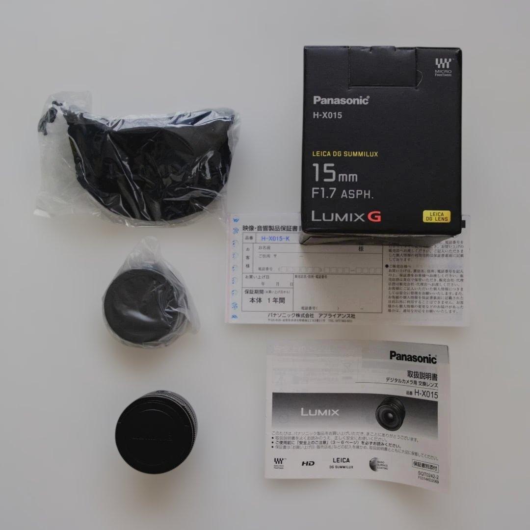 【未使用品】 LEICA DG SUMMILUX 15mm F1.7 ASPH.