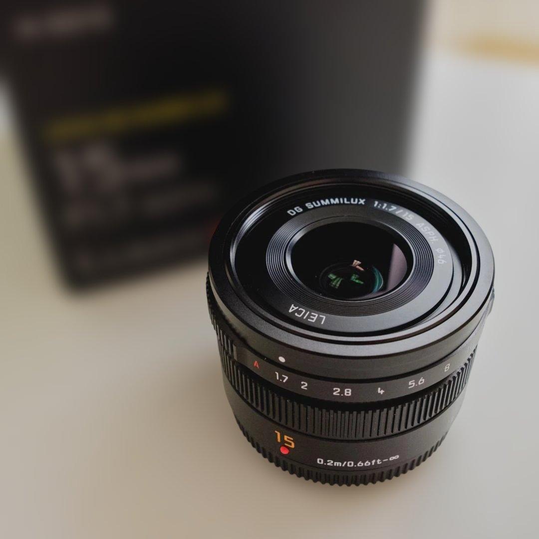 【未使用品】 LEICA DG SUMMILUX 15mm F1.7 ASPH.