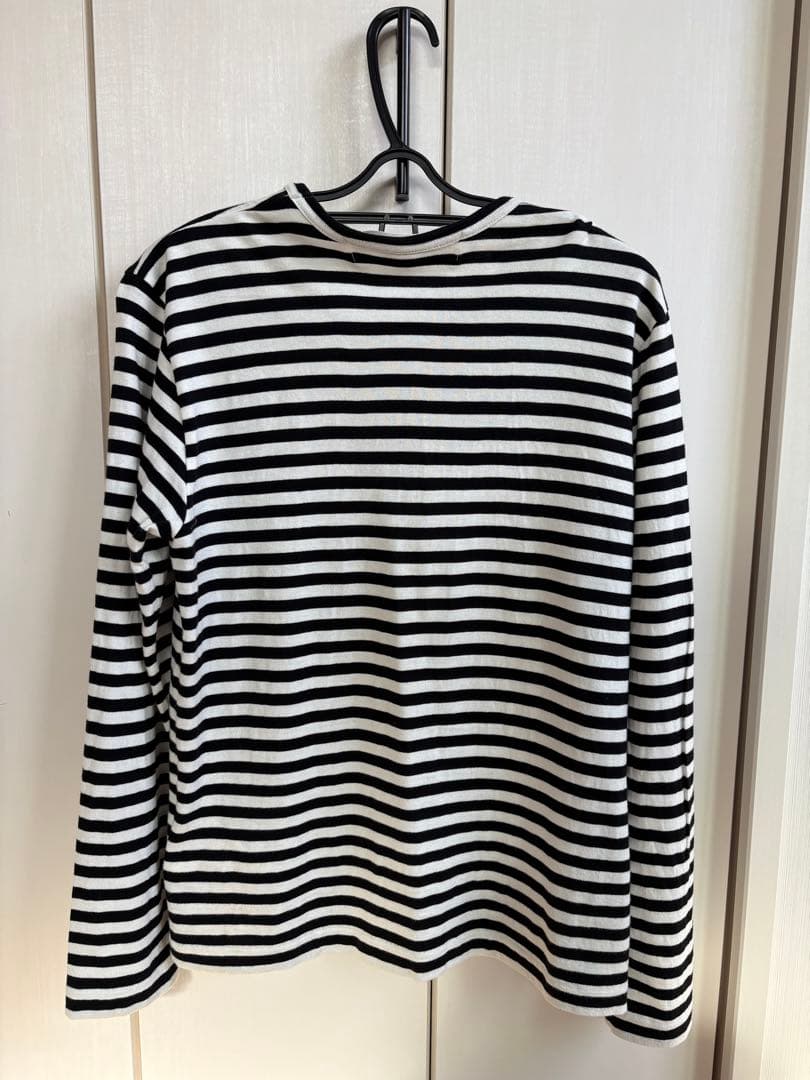 プレイコムデギャルソン ボーダーロングＴシャツ サイズS