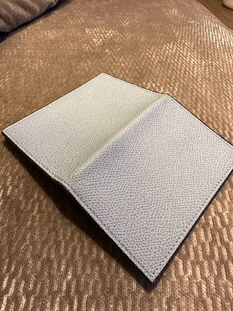 Valextra ライトブルー レザーカードケース