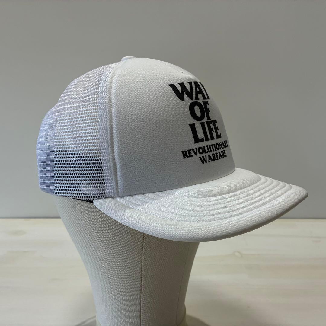 マックさま専用　MESH CAP WAY OF LIFE 25ss 白 美品