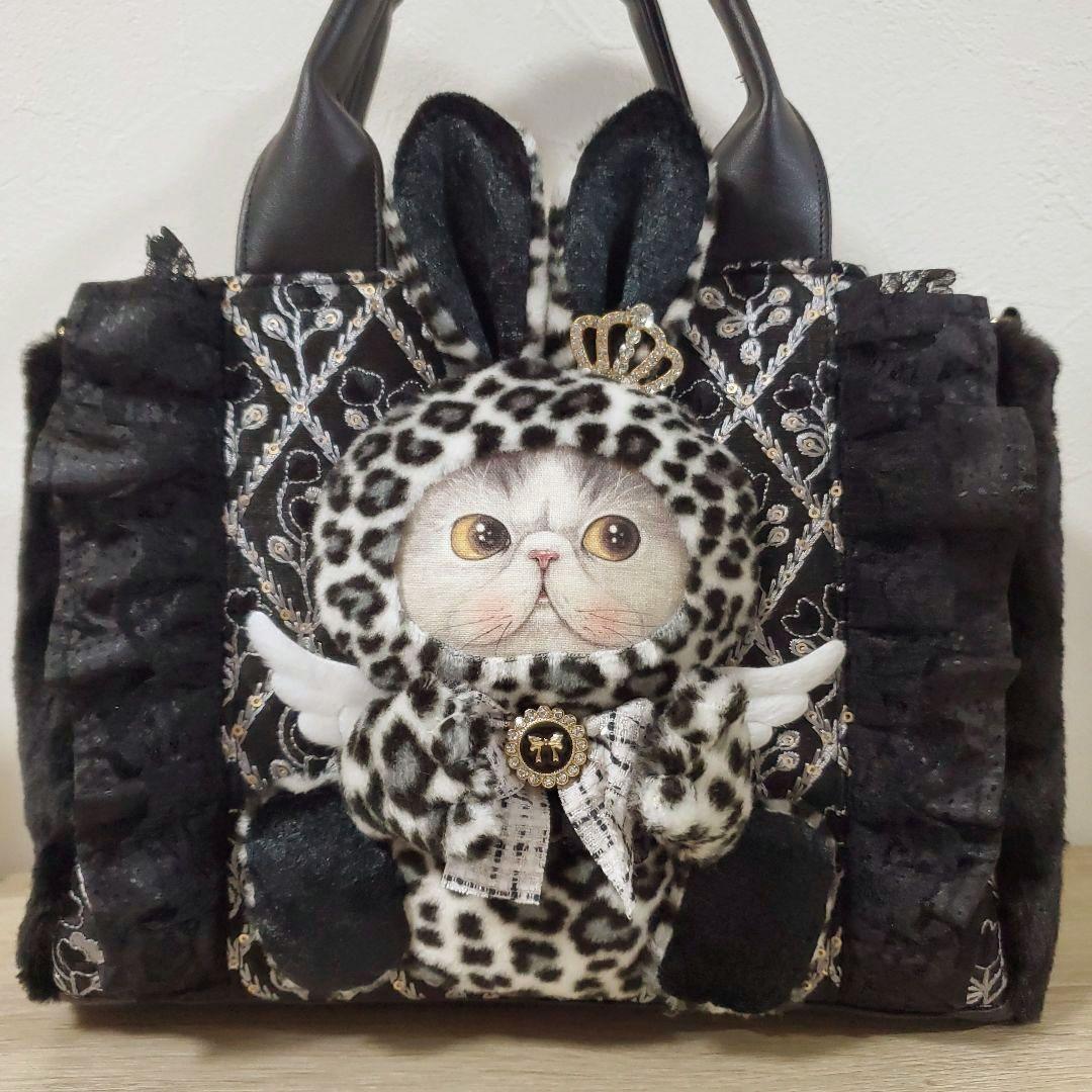 テ*ん様 ハンドメイド 3rooms バッグ M コヤンイサムチョン マンドゥ