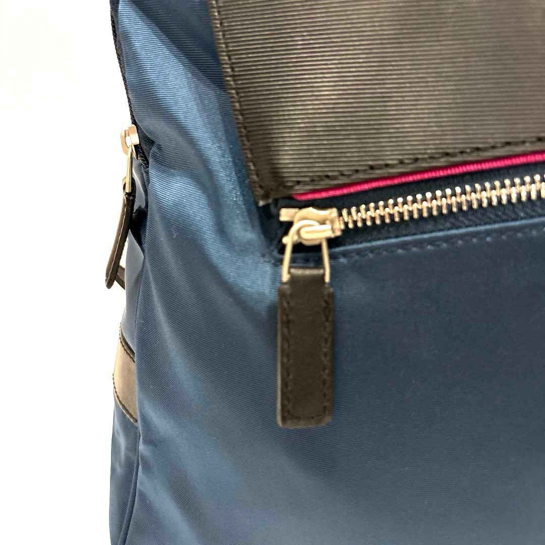 【美品】Paul Smith ナイロンボストンバッグ ネイビー A4可ACEコラ