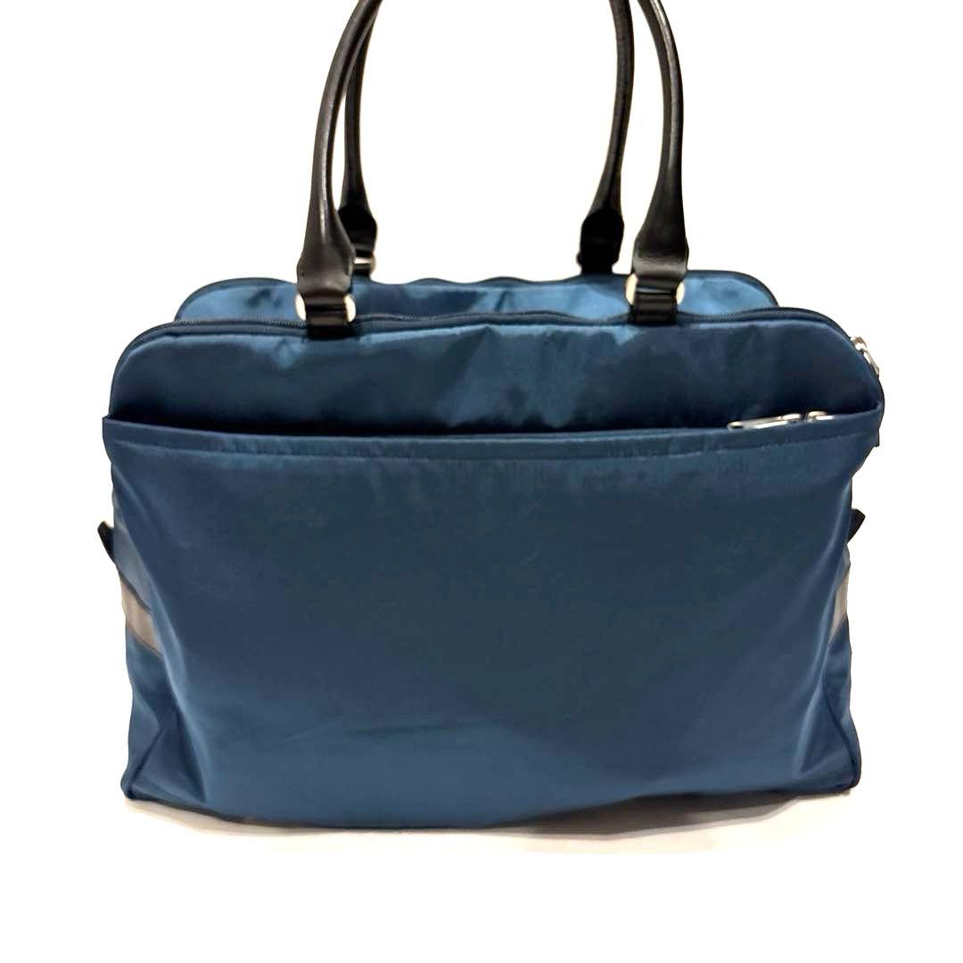 【美品】Paul Smith ナイロンボストンバッグ ネイビー A4可ACEコラ