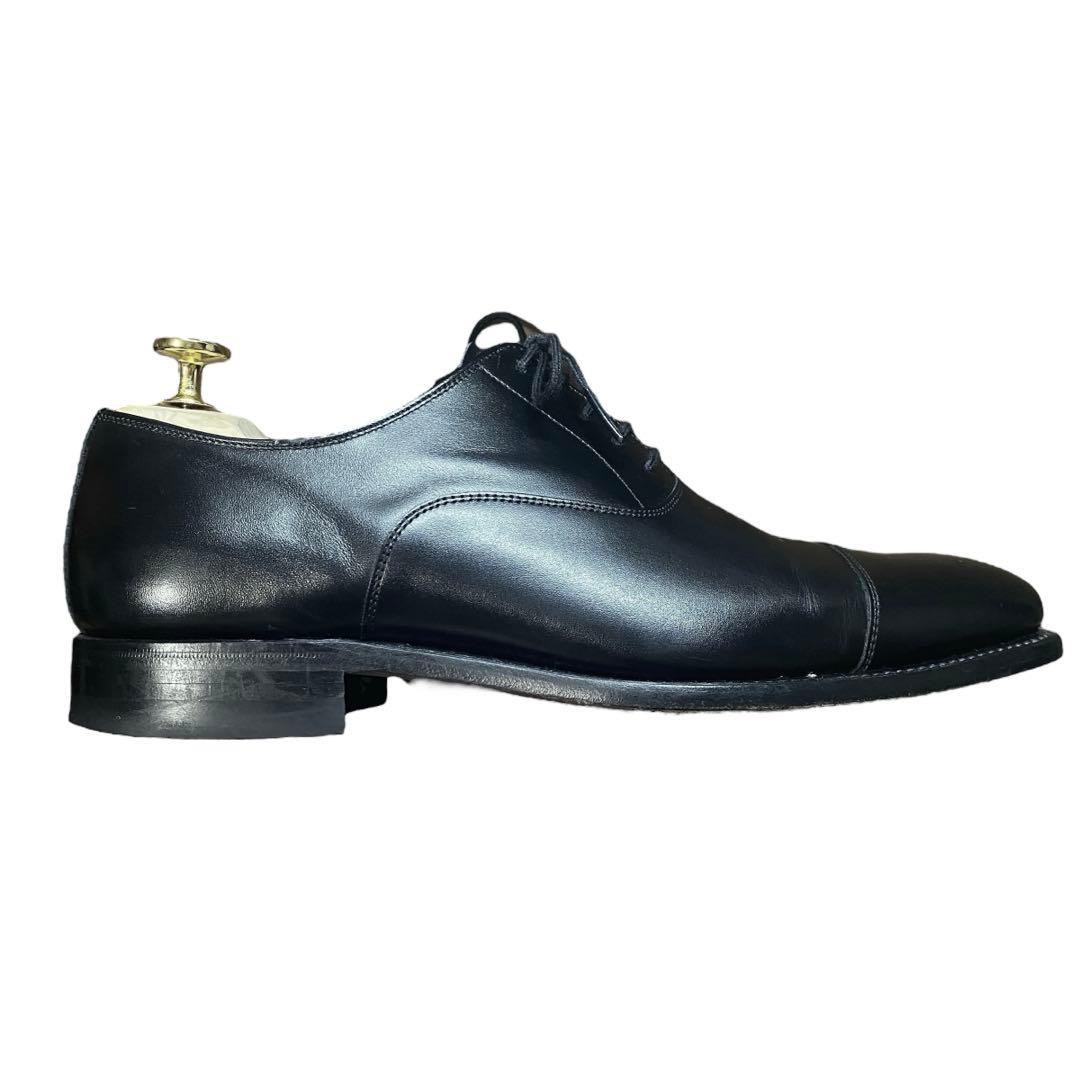 スコッチグレイン　24cm RF-2000 ストレートチップ 革靴 黒 ブラック