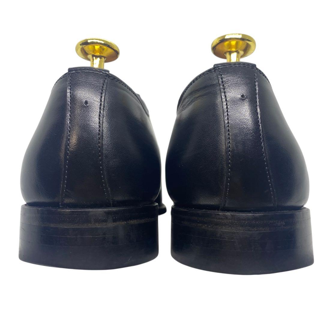 スコッチグレイン　24cm RF-2000 ストレートチップ 革靴 黒 ブラック