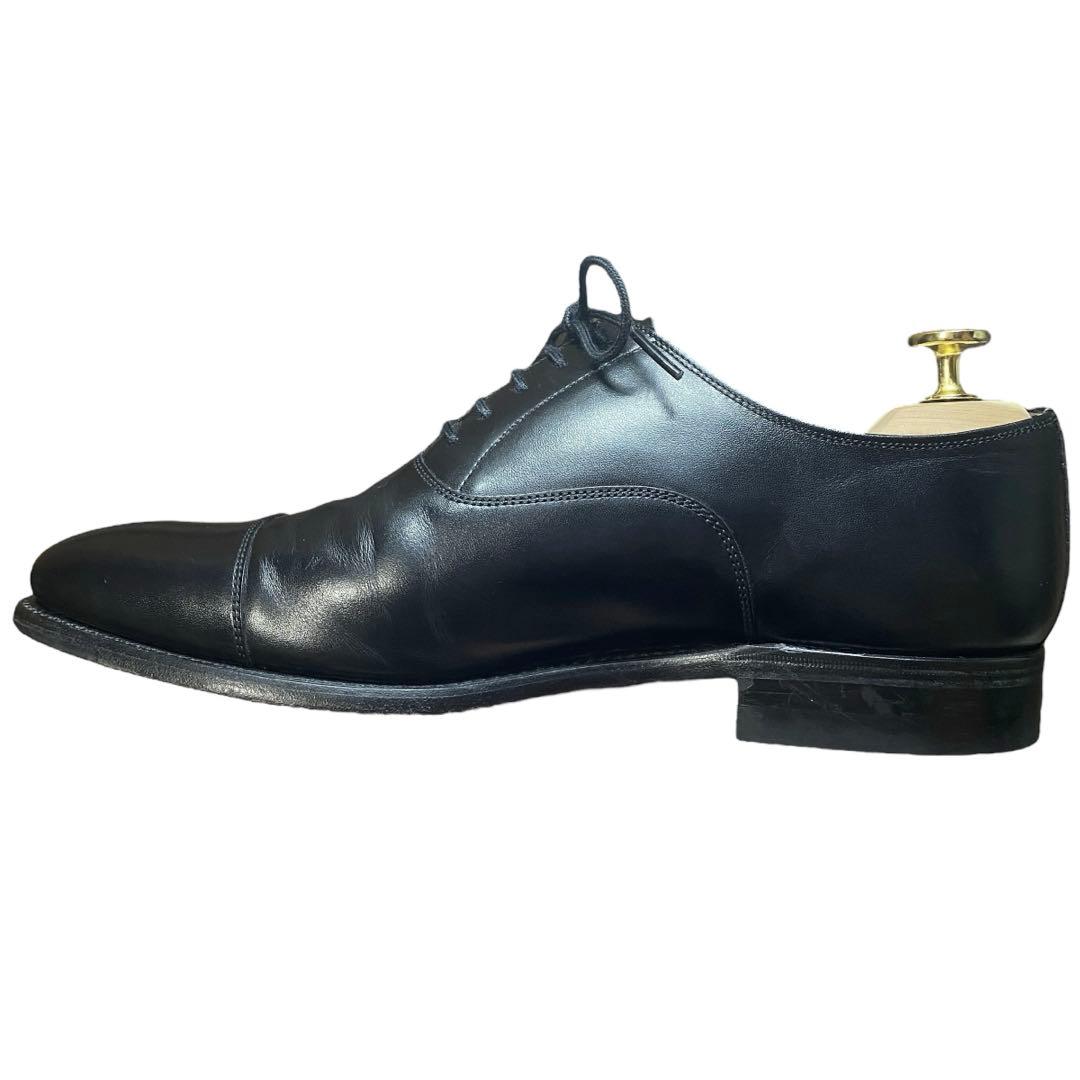 スコッチグレイン　24cm RF-2000 ストレートチップ 革靴 黒 ブラック