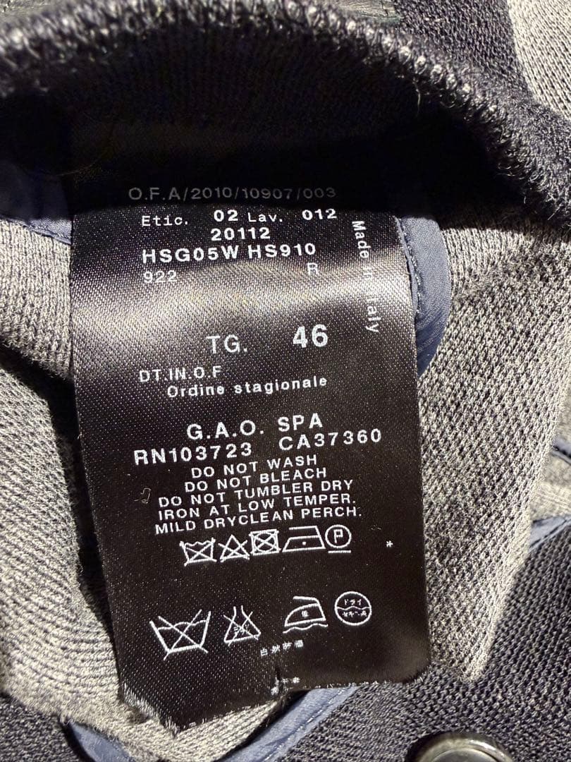 T*A様 ジョルジオ アルマーニ 美品ダブルジャケット　ネイビー