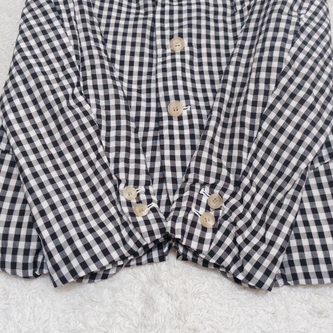 オールドマンズテーラー　テーラードジャケット　ギンガムチェック　コットンシルク