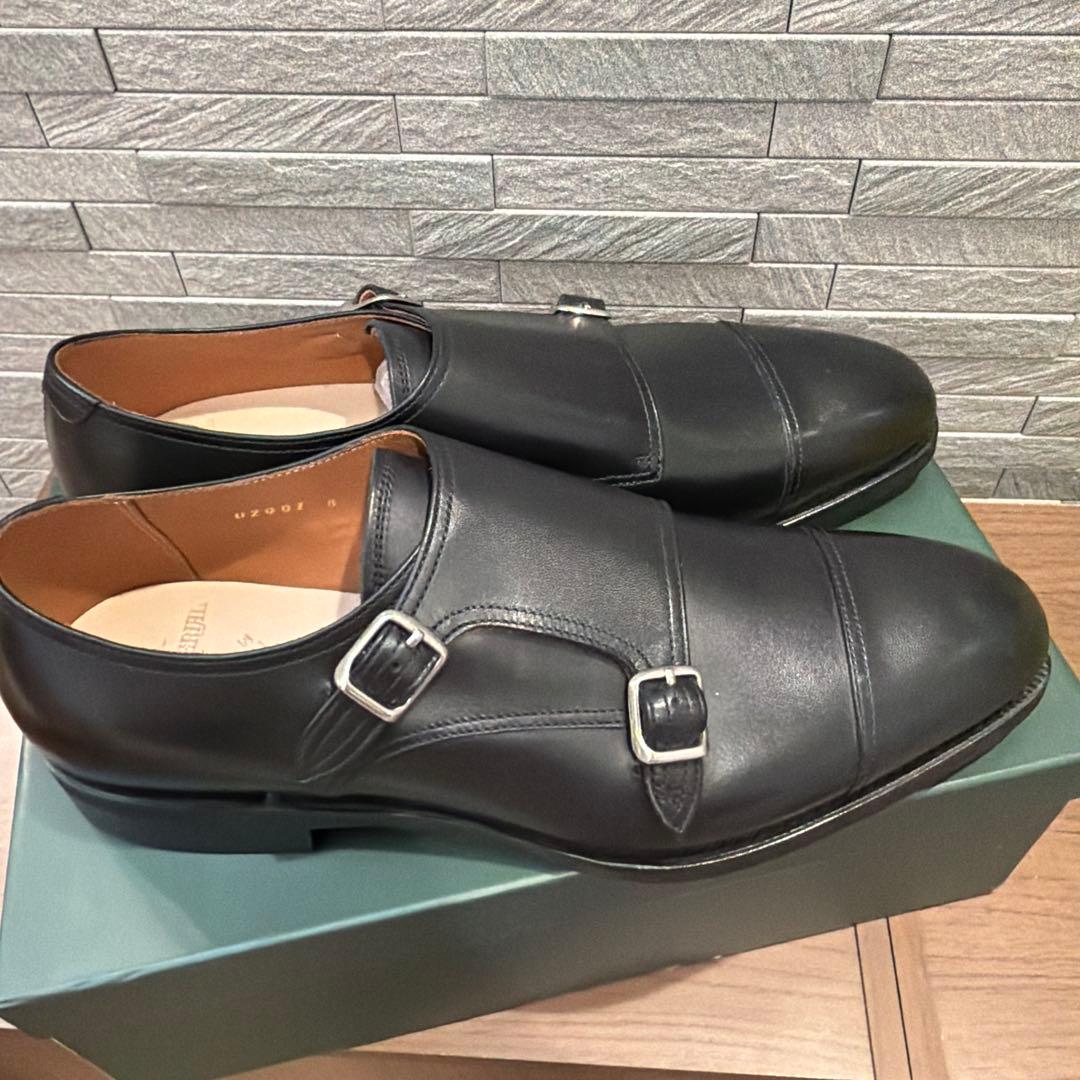 【新品】ユニオンインペリアル　黒ダブルモンク　8インチ(26cm)※サイズ違い有