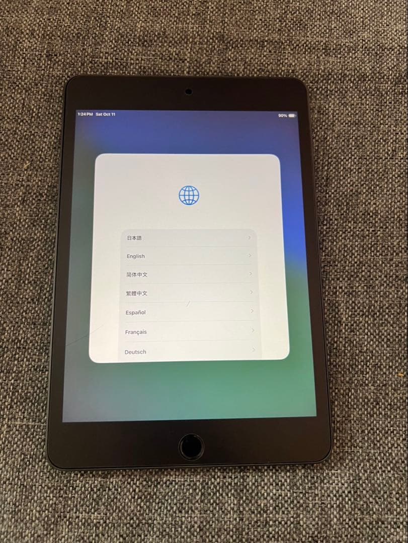 iPad mini5 64GB　セルラー　(スペースグレー)