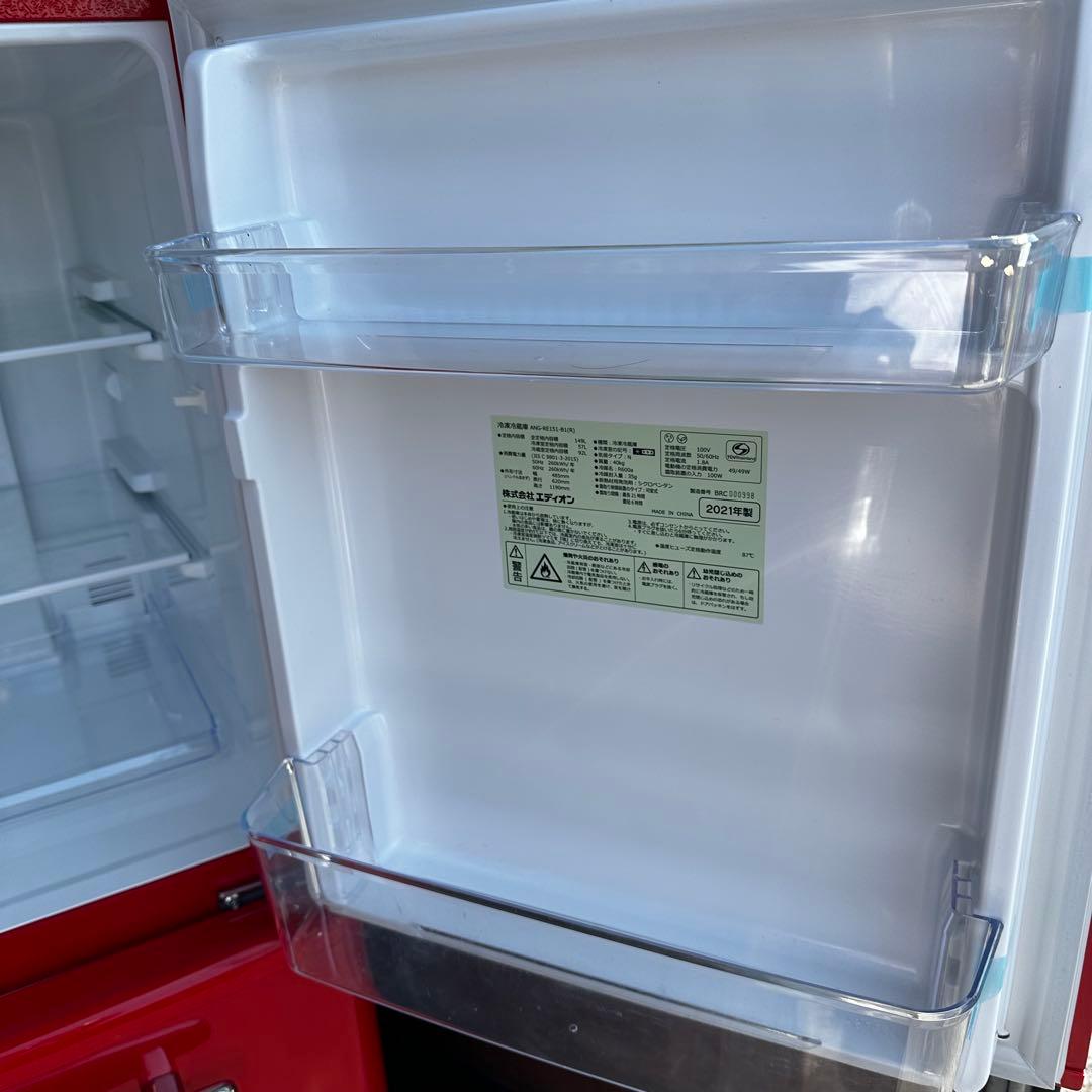 e angle 冷蔵庫 149L 2021年製 ANG-RE151-A1
