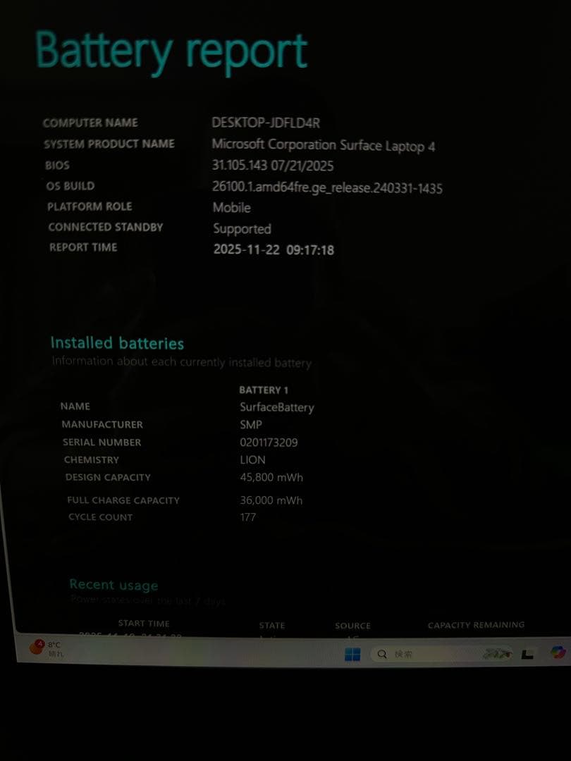 Windowsノート本体 3.Surface Laptop 4 i5-1145G7 16GB 512Gb