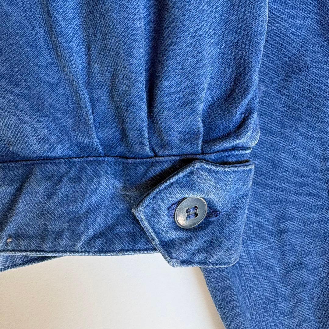 40s〜50s ヴィンテージ フレンチ ワークジャケット パッチワーク 古着