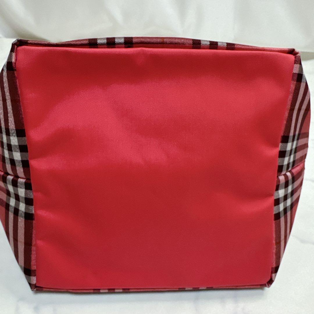 Burberryバーバリーブルーレーベル トートバッグ ピンク