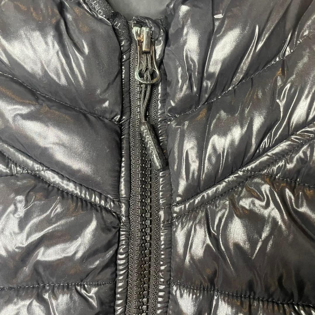 THE NORTH FACE ダウンジャケット フード　パーカー　Mサイズ　黒系