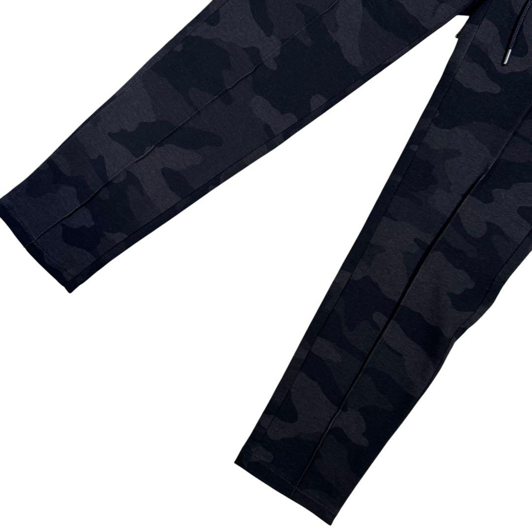 【新品】wjkダブルジェイケイ/ピンタックイージースラックス/ブラックカモS