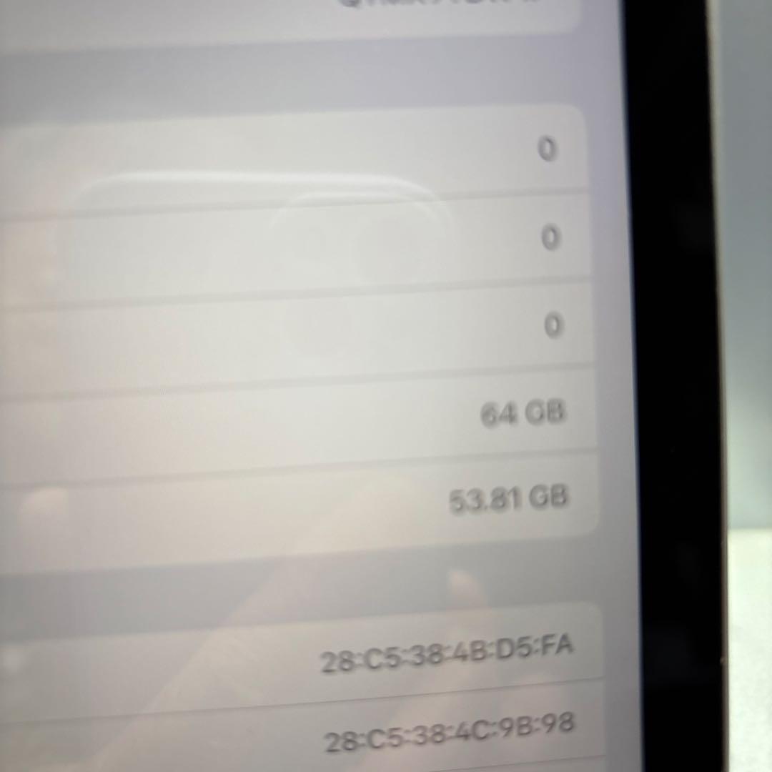 iPad9 64G Wi-Fi PSEパッテリー新品100% 美品