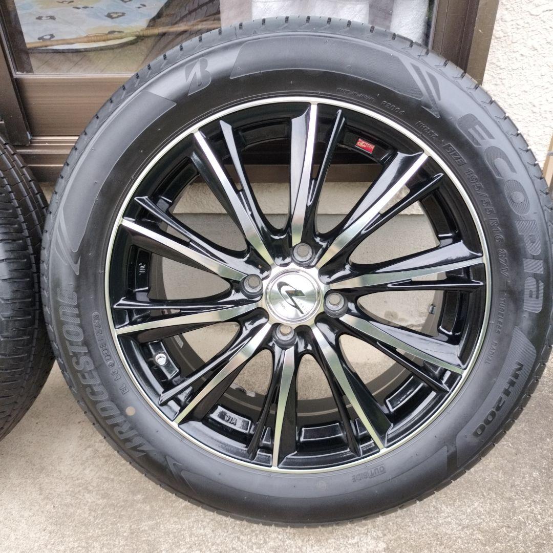 ブリヂストン エコピア NH200 16インチ タイヤホイール4本セット