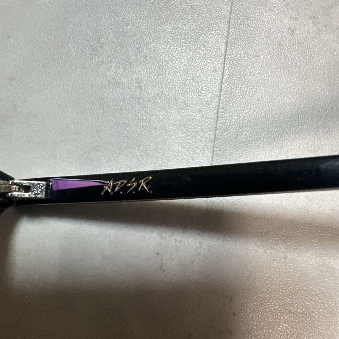 A.D.S.R エーディーエスアール BOZ01 サングラス ブラック.