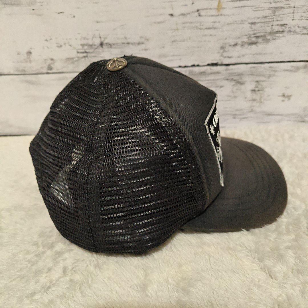 グ*ィ様 CHROME HEARTS トラッカーキャップ ブラック