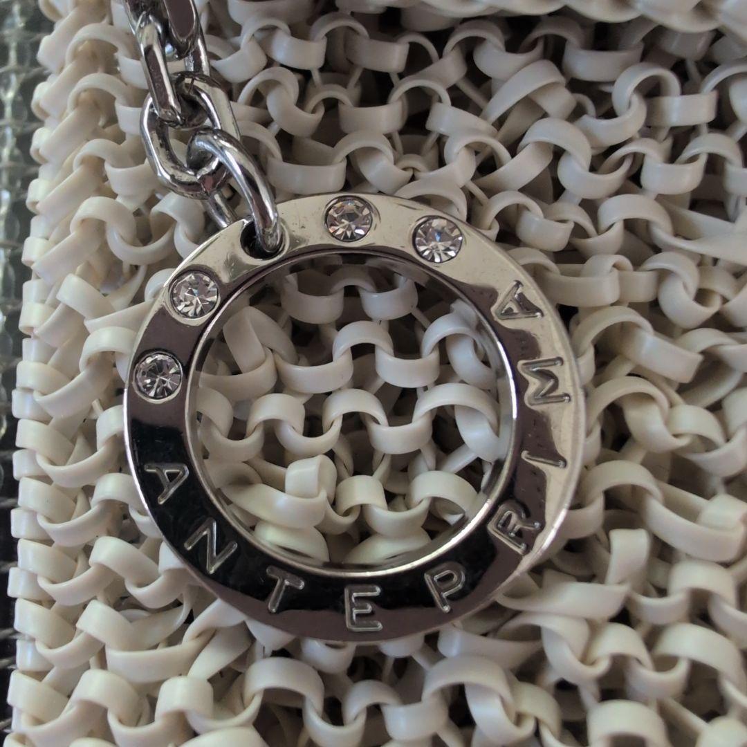 ANTEPRIMA リナッシェレのマットアイボリー色 　ショルダーバッグ