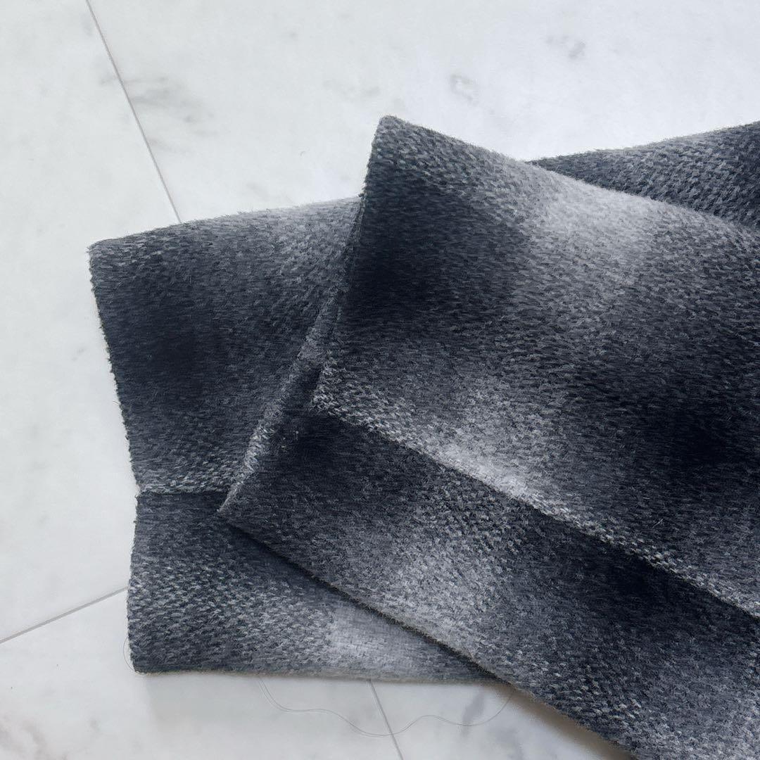 極美品 スピックアンドスパン 24AW ゆったり ウールミックスリバージャケット