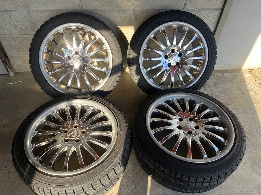 カールソン19インチホイルスタッドレスタイヤセット