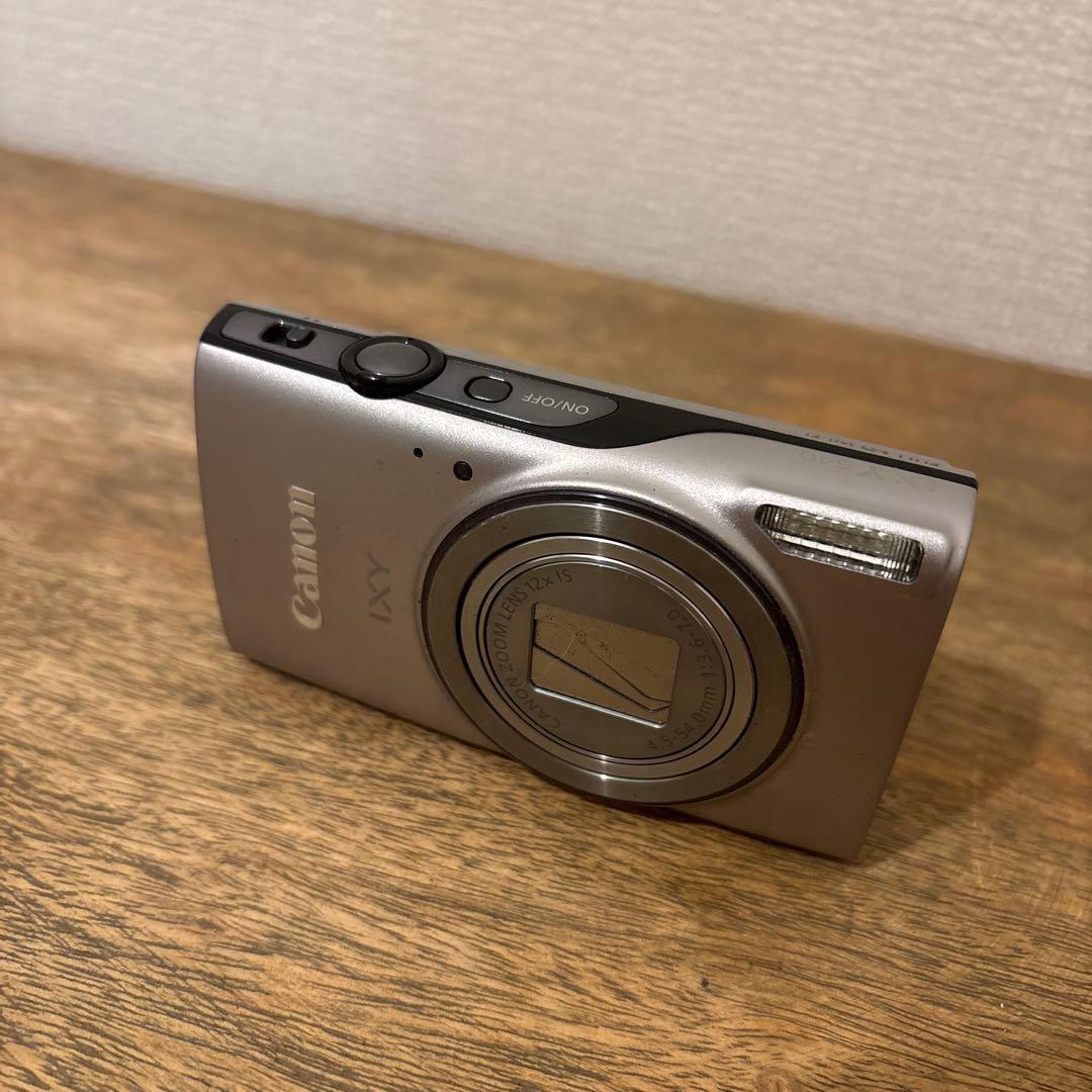 【限定値下げ】Canon デジタルカメラ　IXY640 シルバー　※充電器なし