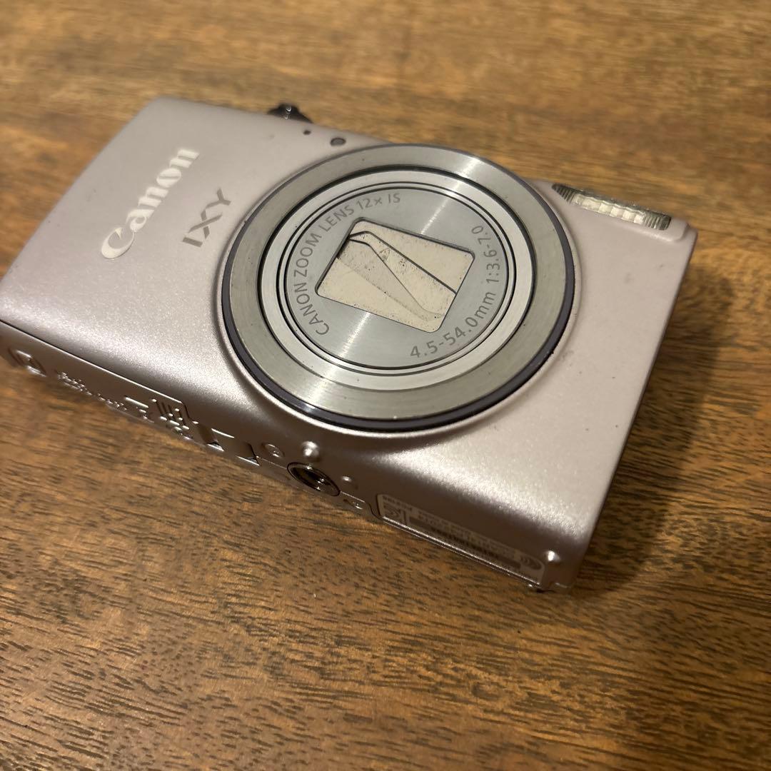 【限定値下げ】Canon デジタルカメラ　IXY640 シルバー　※充電器なし