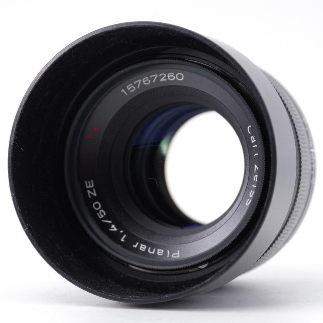 レンズ(単焦点) CONTAX Carl Zeiss Planar 50mm F1.4 ZE EF