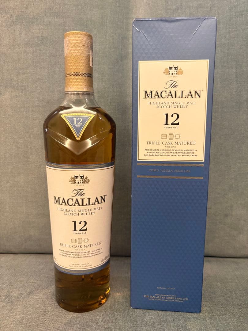 T*K様 ザ•マッカラン12年 トリプルカスク 700ml（終売品）