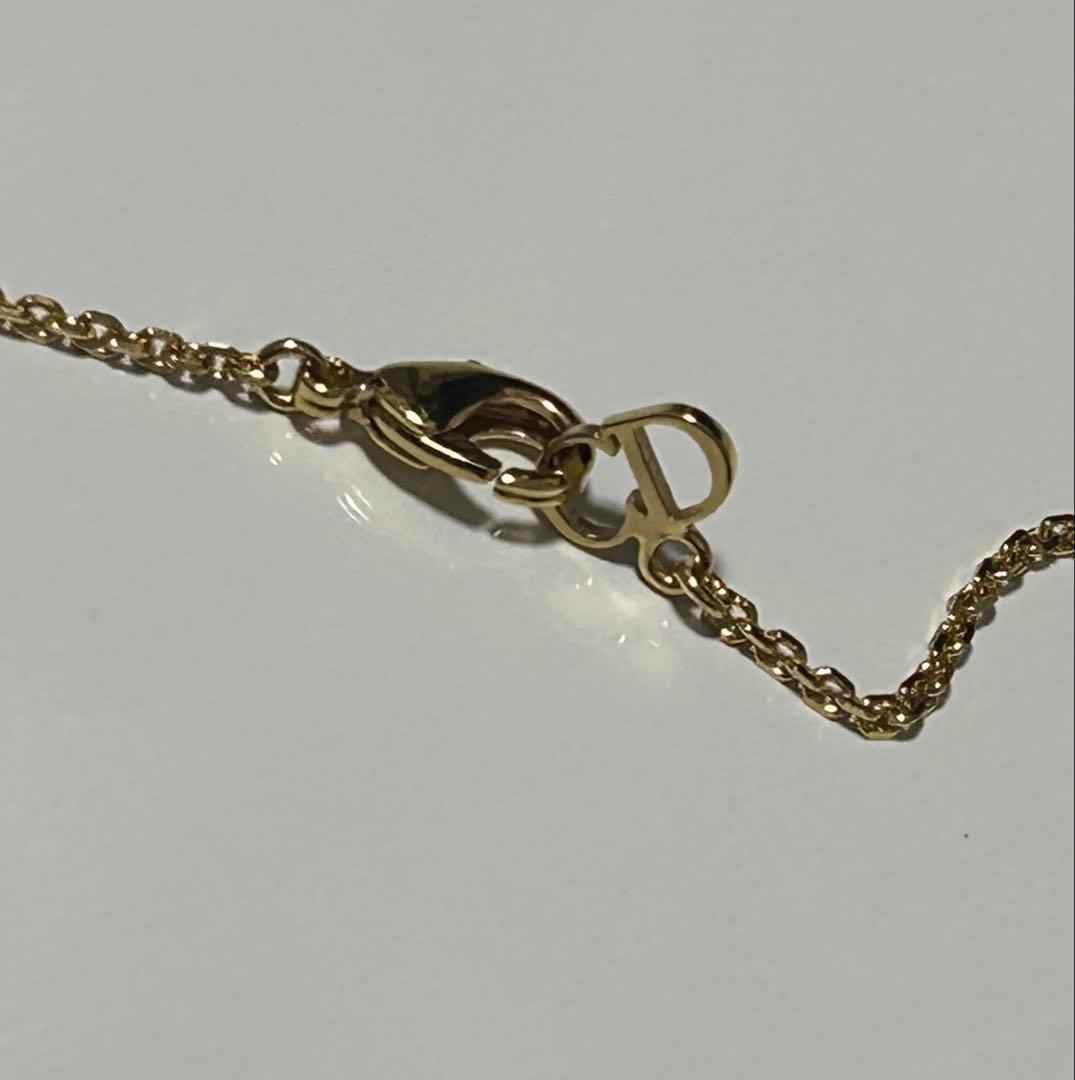 Christian Dior ネックレス パール クリスタル