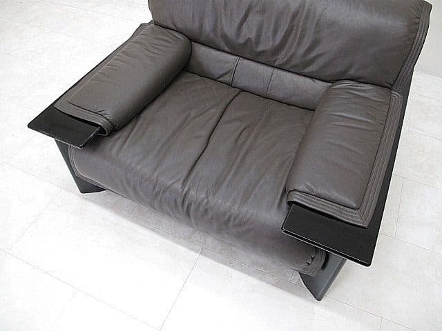 アサヒ ビガー 本革ソファ　1人掛けソファ　シングルソファ　パーソナルチェア