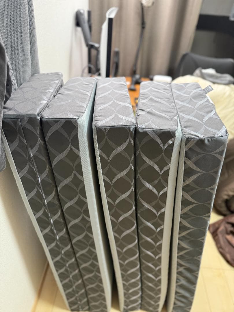 じぶん敷ふとん頂　新品未使用　セミダブル グレー 頂 じぶん敷ふとん　マットレス