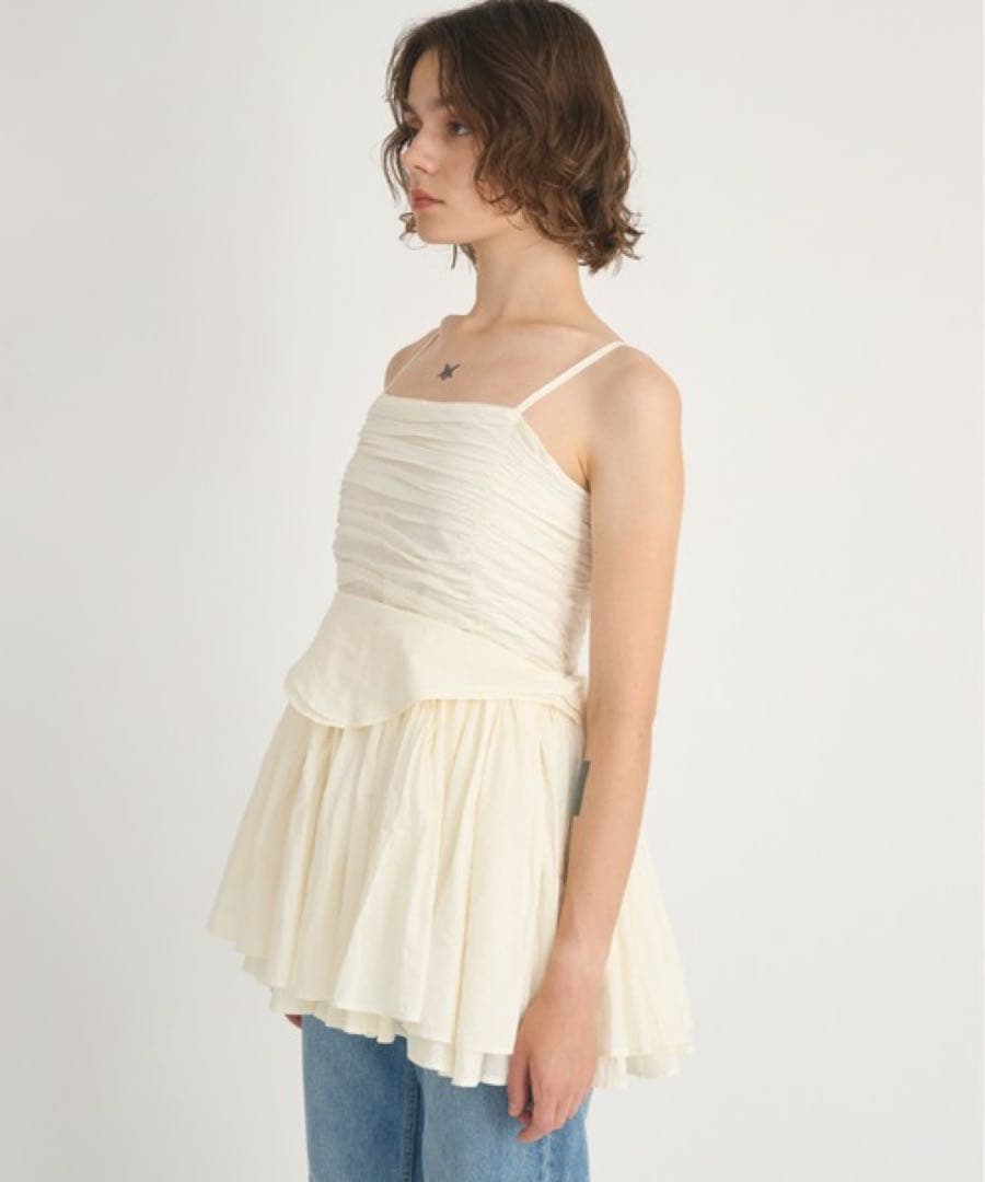 crinkle crinkle crinkle コルセットキャミソール