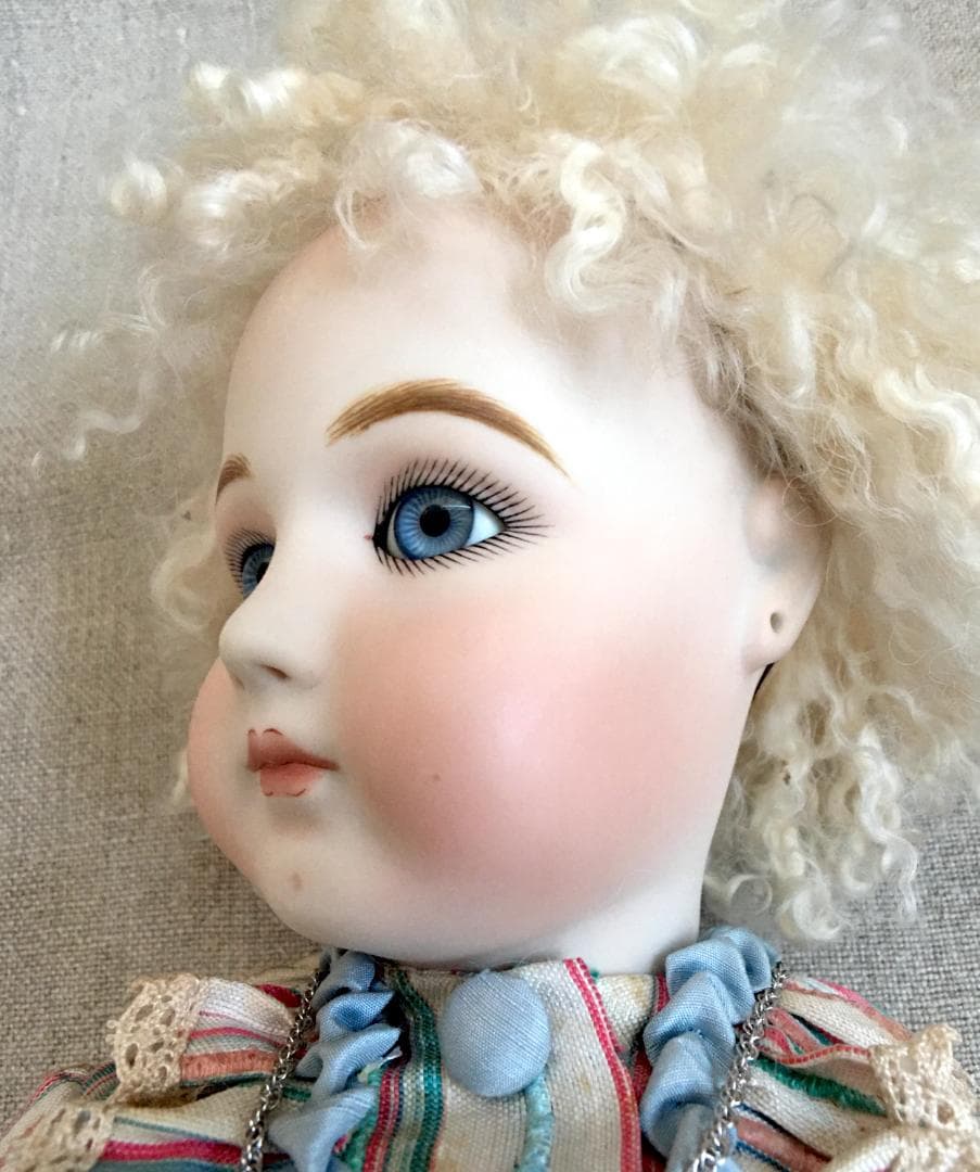 ビスクドール (1118-43br) サイズ 約43cm 作家様モノです。