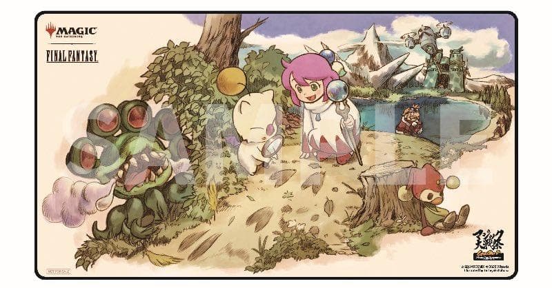 マジック大戦祭MTG×FINAL FANTASYプレイマット 手掛かり（モーグリ