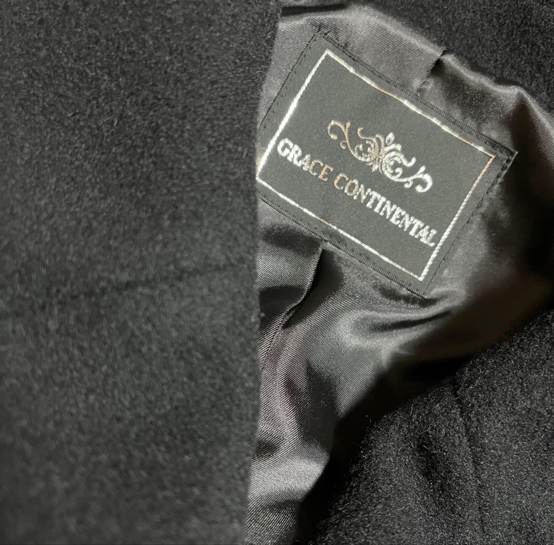 ファーポケットピーコート