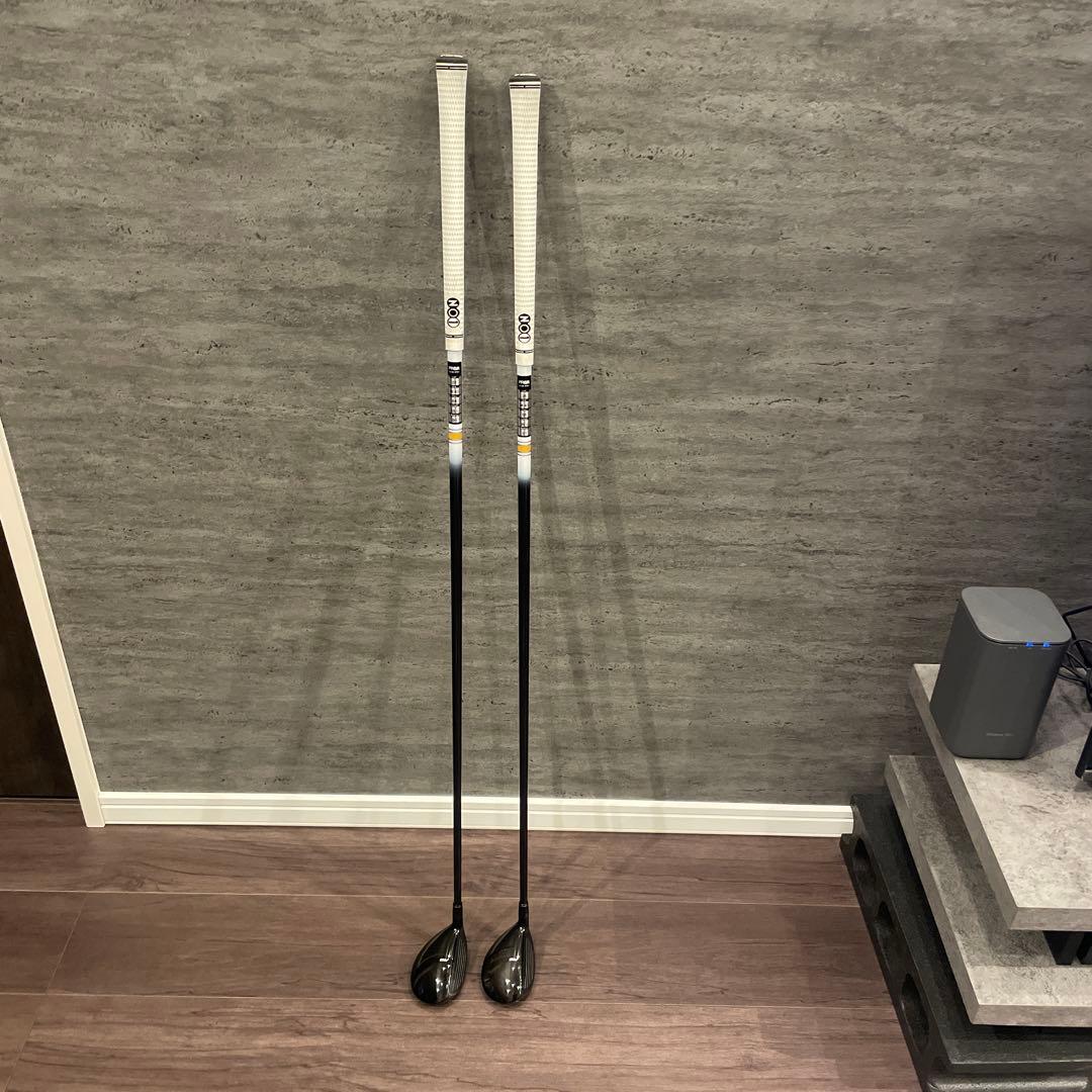 プロギアRS JUST#4#5ユーティリティクラブ 2本セット　カバー付